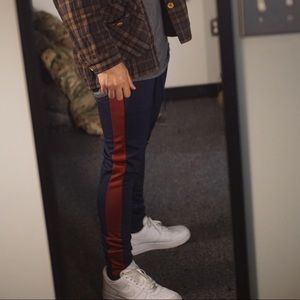 Navy Blue Track jogger Pants